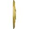 Ekena Millwork Edinburgh Ceiling Medallion (Fits Canopies up to 5 1/4"), Hand-Painted Rich Gold, 18"OD x 1 3/4"P CM18EDRGS - alternate 4